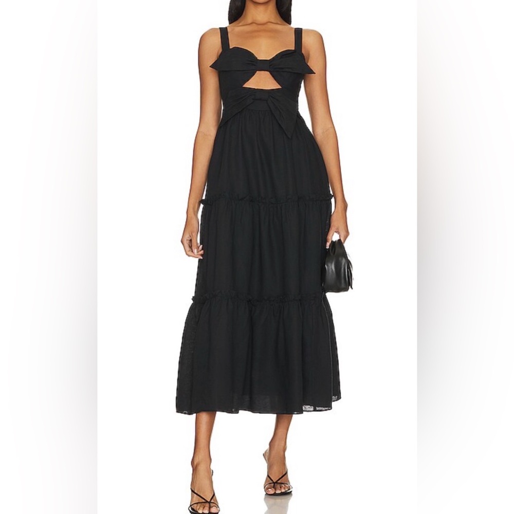 Cami NYC Black Midi Dress